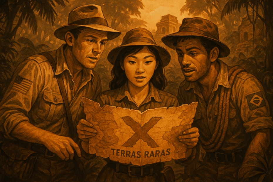 Terras raras: EUA, China e Brasil de olho nesse tesouro